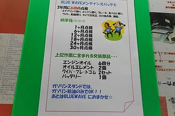 ブルーウェーブメンテナンスパック